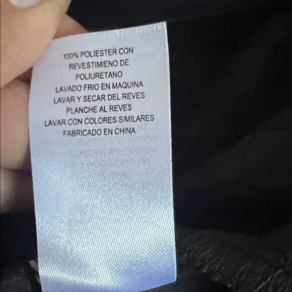 NWT French Connection ETTA Recycled Vegan Leather Skirt in Size 12 - Picture 14 of 15